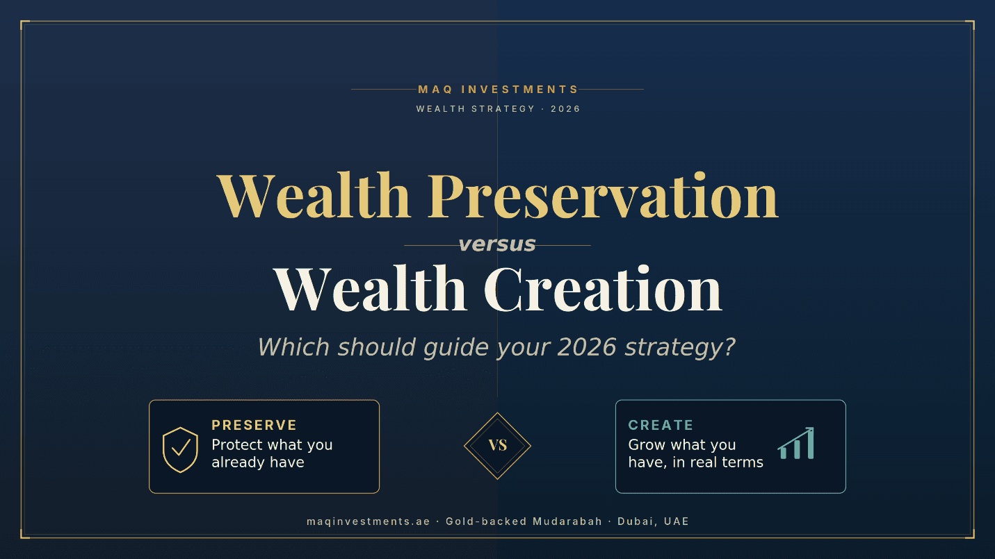 Wealth Preservation vs. Wealth Creation: Which Should Guide Your 2026 Strategy?